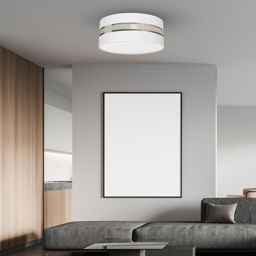 Taklampa  ULTIMO 2xE27/60W/230V vit 