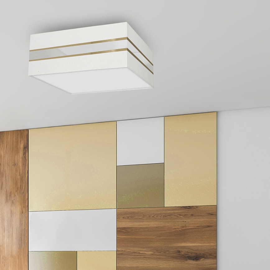 Taklampa  ULTIMO 3xE27/60W/230V vit 