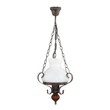 Taklampa VICTORIA 1xE27/60W/230V gummiträd