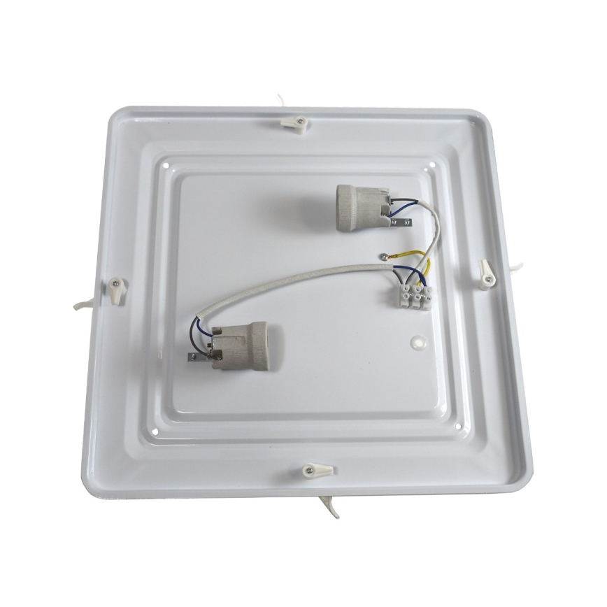 Taklampa VITAL 2xE27/60W/230V matt krom
