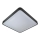 Taklampa WILTON 2xE27/60W/230V 37,5x37,5 cm svart