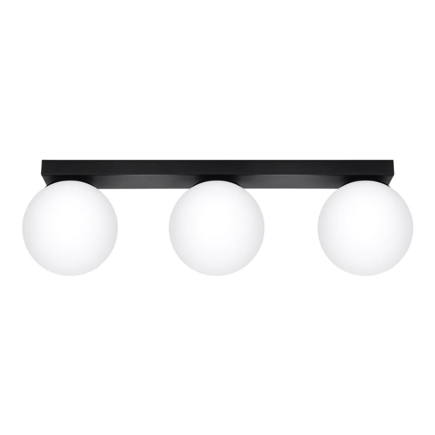 Taklampa YOLI 3xG9/12W/230V svart