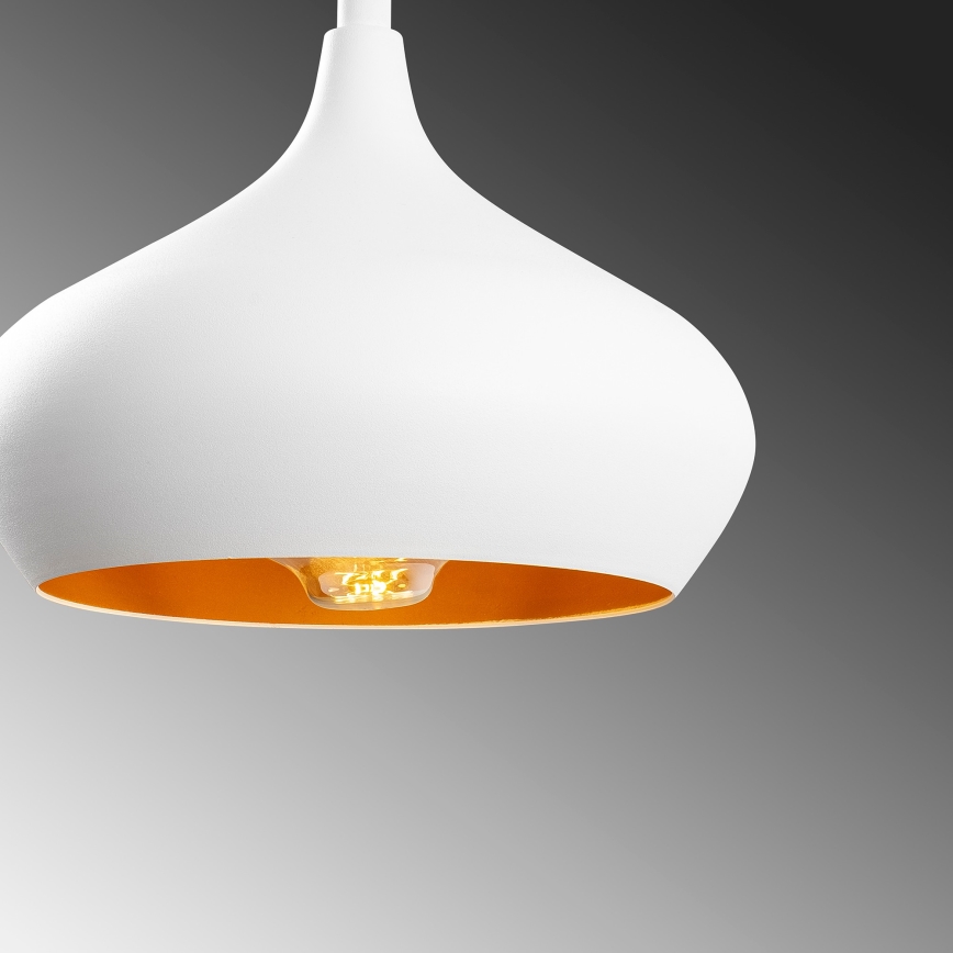 Taklampe DODO 1xE27/40W/230V, vit
