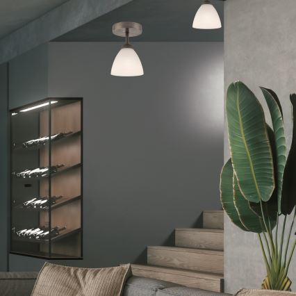 Takmonterad taklampa ADRIANO 1xE27/60W/230V bok
