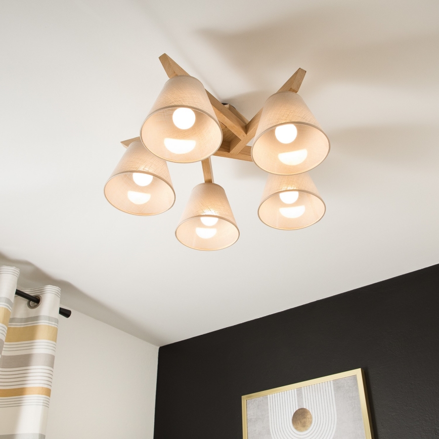 Plafondlampa ANTONIO 5xE14/40W/230V ek