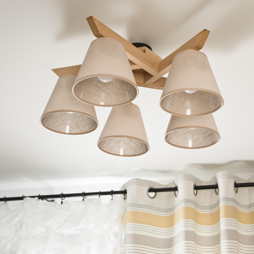 Plafondlampa ANTONIO 5xE14/40W/230V ek