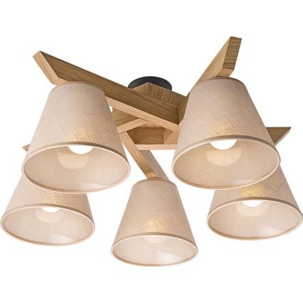 Plafondlampa ANTONIO 5xE14/40W/230V ek