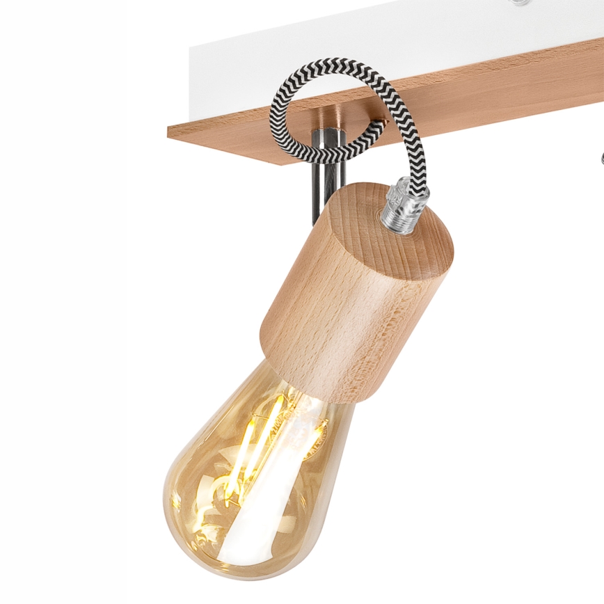 Takmonterad taklampa GUSTAVO 2xE27/60W/230V bok