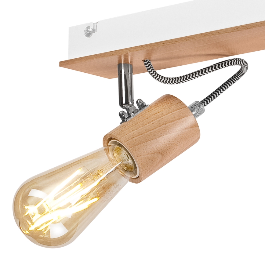 Takmonterad taklampa GUSTAVO 3xE27/60W/230V bok
