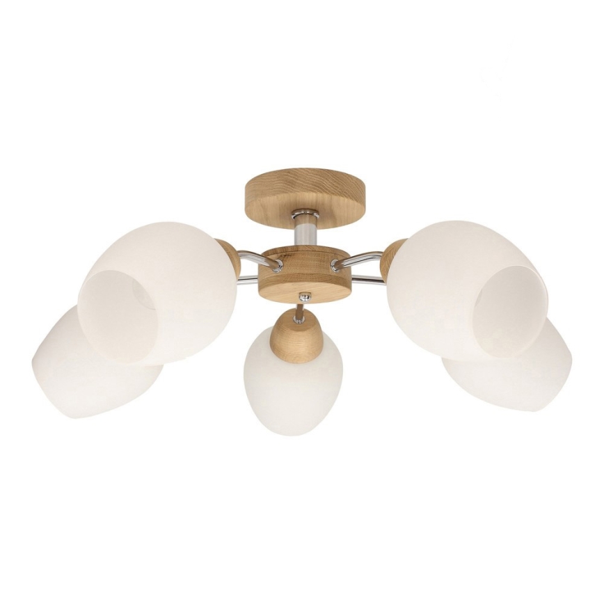 Takmonterad lampa PARMA 5xE27/40W/230V ek