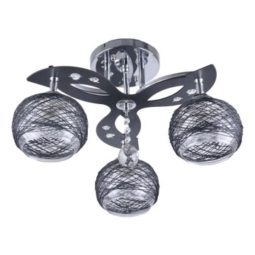 Takmonterad taklampa CORD 3xE27/60W/230V