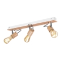 Takmonterad taklampa GUSTAVO 3xE27/60W/230V bok