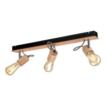 Takmonterad taklampa GUSTAVO 3xE27/60W/230V bok