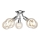 Takmonterad taklampa VIGGO 5xE27/60W/230V blank krom