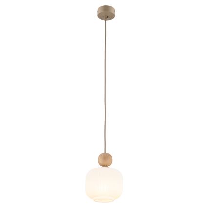 Takpendel BALLO på kabel 1xE14/10W/230V beige