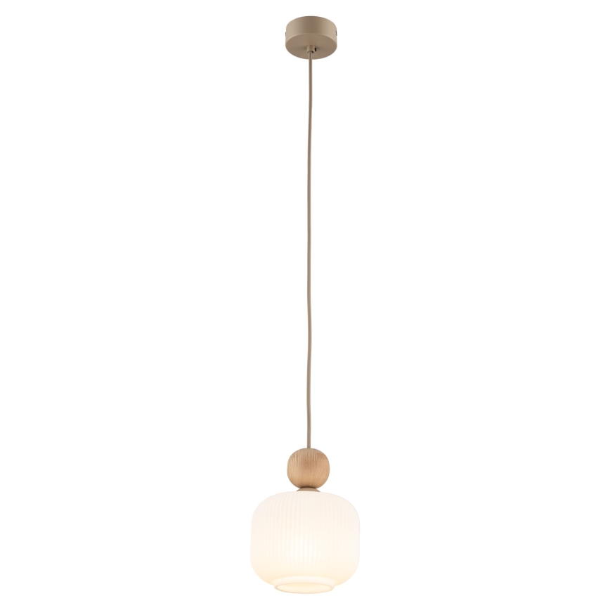 Takpendel BALLO på kabel 1xE14/10W/230V beige