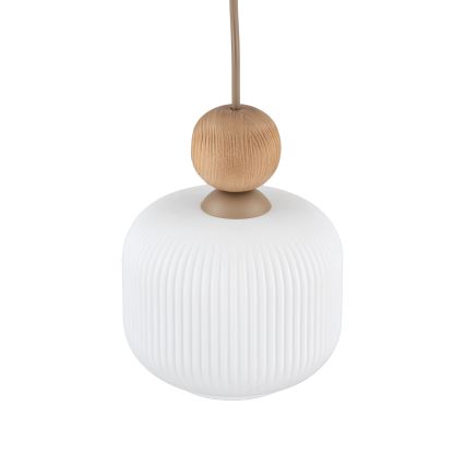Takpendel BALLO på kabel 1xE14/10W/230V beige