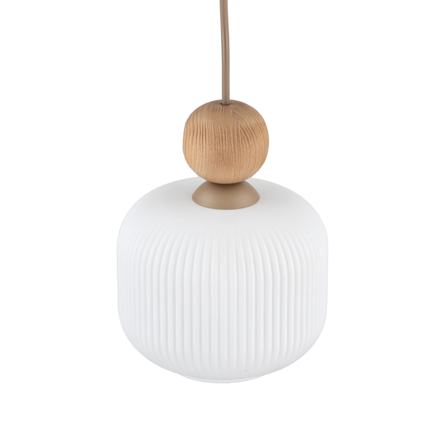Takpendel BALLO på kabel 1xE14/10W/230V beige