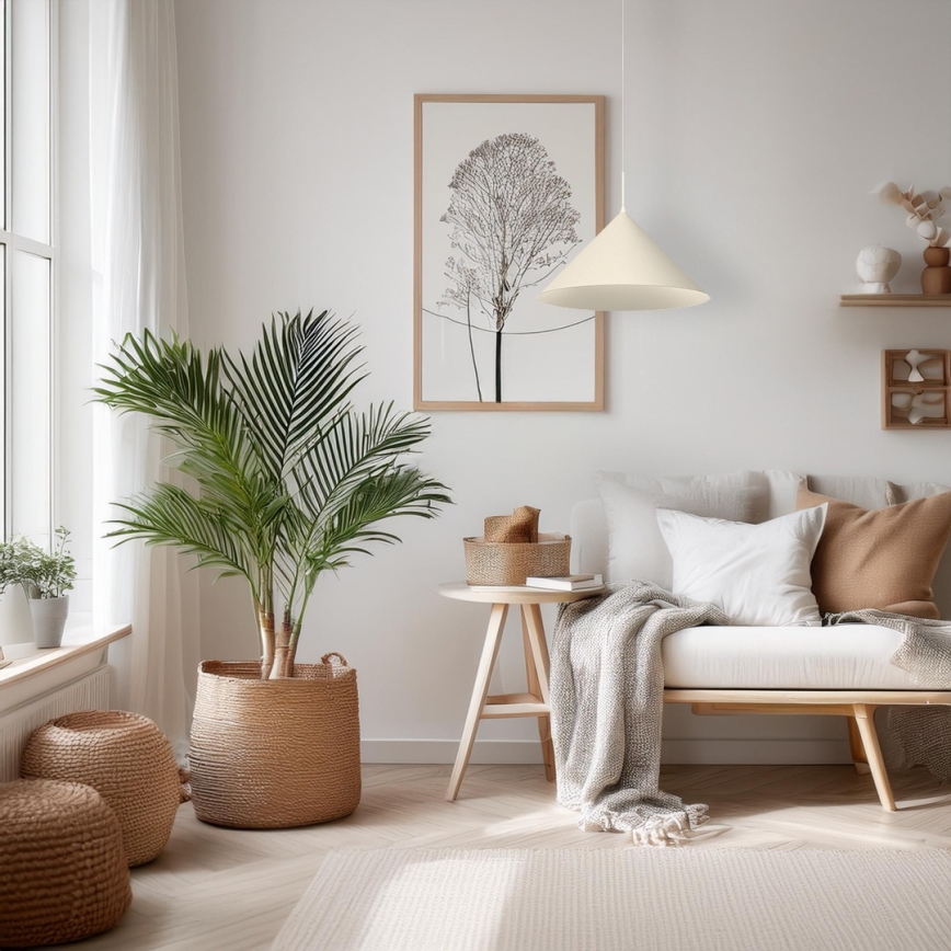 Takpendel CAPITAL 1xGX53/15W/230V Ø 46 cm krämvit