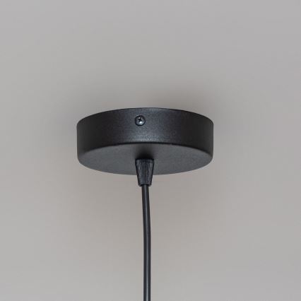Takpendel GAMBIT med kabel 1xGU10/10W/230V svart