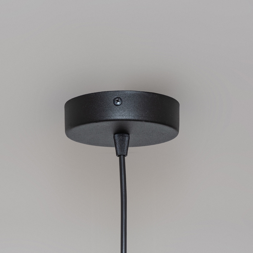 Takpendel GAMBIT med kabel 1xGU10/10W/230V svart