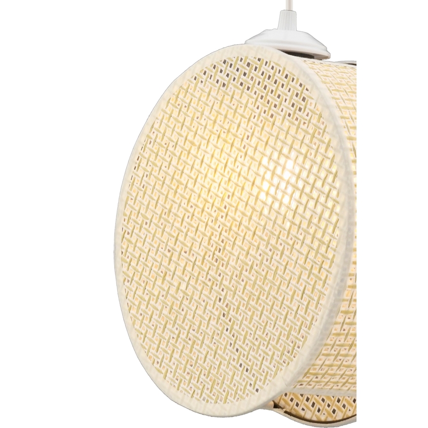 Takpendel med sladd DRUM 1xE27/60W/230V krämvit
