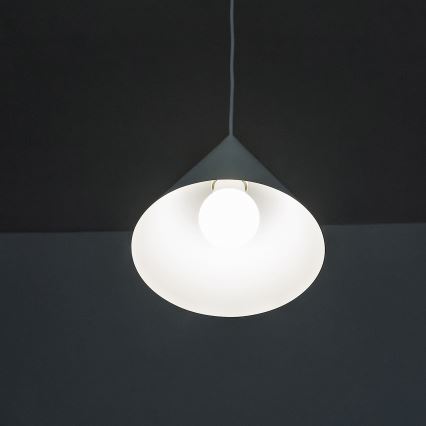 Takpendel med sladd ETNA 1xE27/15W/230V Ø 18,5 cm vit