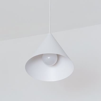 Takpendel med sladd ETNA 1xE27/15W/230V Ø 18,5 cm vit