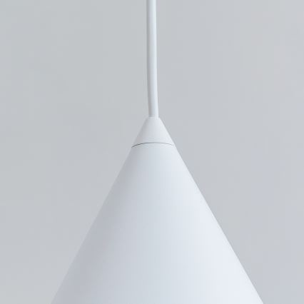 Takpendel med sladd ETNA 1xE27/15W/230V Ø 18,5 cm vit