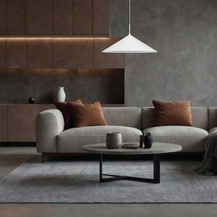 Takpendel med vajer CAPITAL 1xGX53/15W/230V Ø 60 cm vit