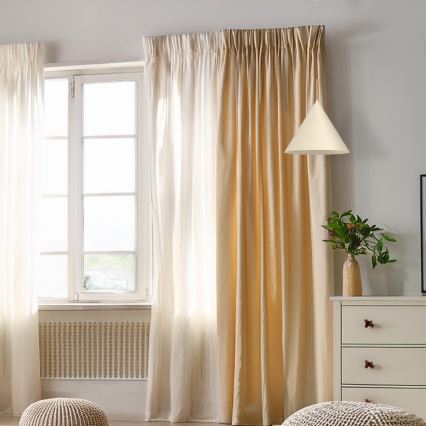 Takpendel på kabel CAPITAL, 1xGX53/15W/230V, Ø 32 cm, krämvit