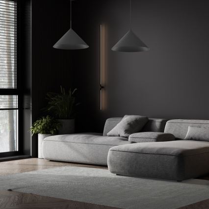 Takpendel på kabel CAPITAL 1xGX53/15W/230V Ø 46 cm svart