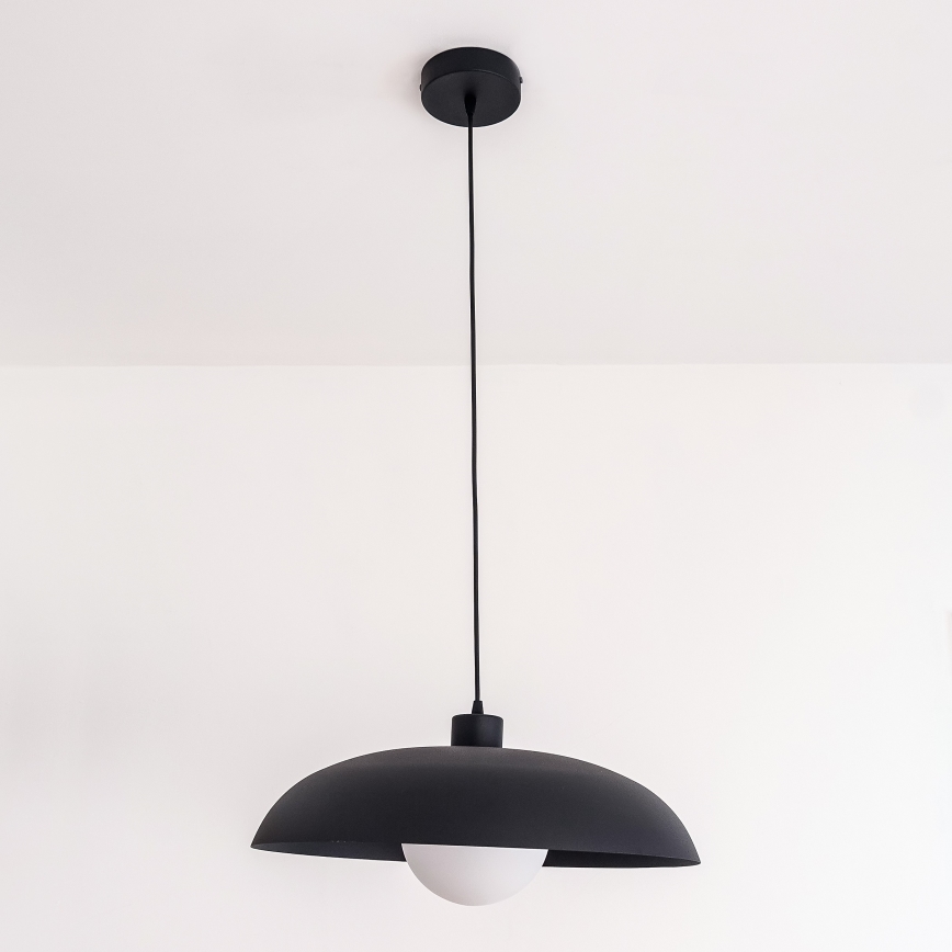 Takpendel på kabel ECLIPSE 1xE27/15W/230V svart