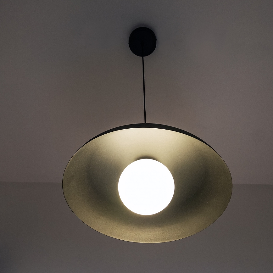 Takpendel på kabel ECLIPSE 1xE27/15W/230V svart