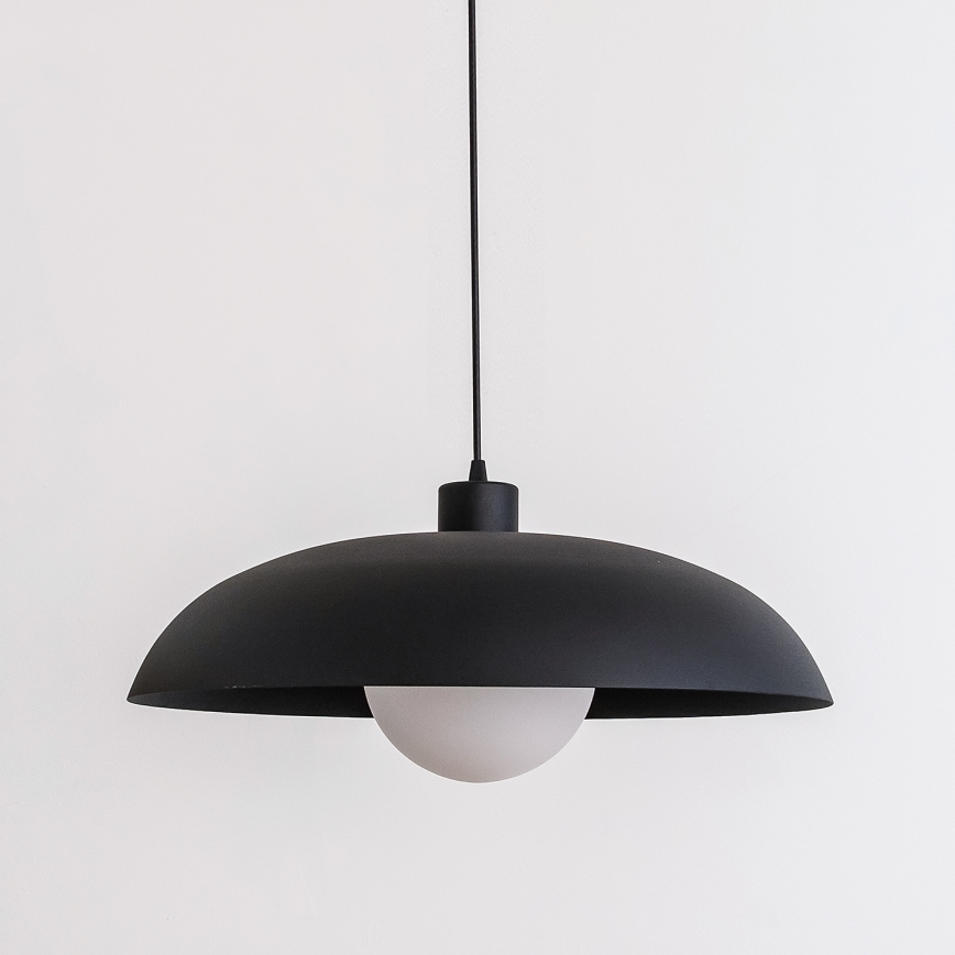 Takpendel på kabel ECLIPSE 1xE27/15W/230V svart