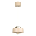 Takpendel på sladd IGNIA 1xE27/60W/230V, taupe