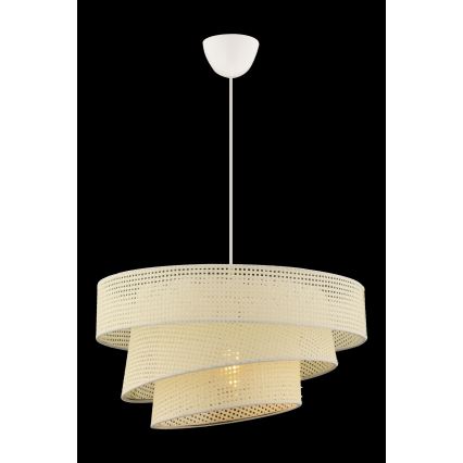 Takpendel på vajer COUPER 1xE27/60W/230V vit