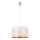 Takpendel ULLE med sladd 1xE27/15W/230V, vit