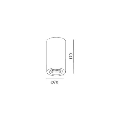 Takpotlight STOA 1xGU10/35W/230V