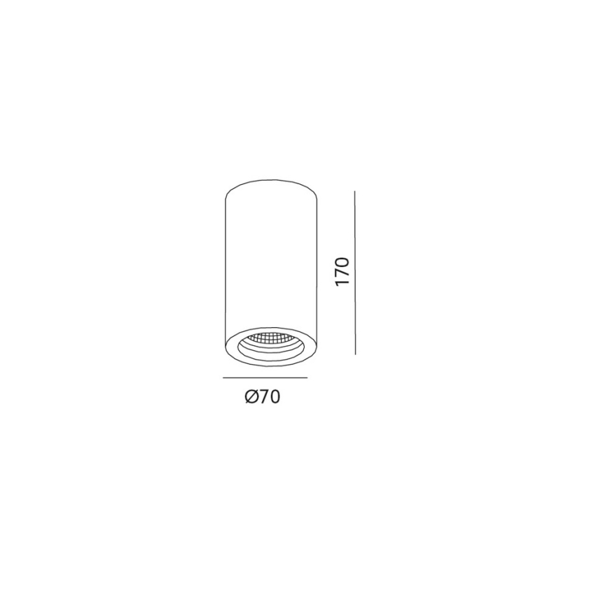 Takpotlight STOA 1xGU10/35W/230V