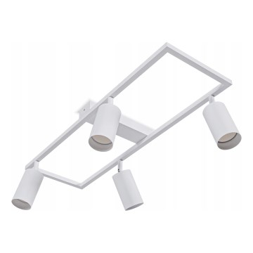 Takspot 4xGU10/30W/230V, vit