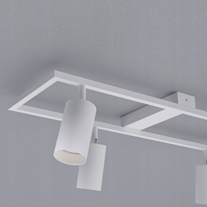 Takspot 4xGU10/30W/230V, vit