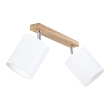 Takspot APRILLIA 2xE27/25W/230V, ek/vit