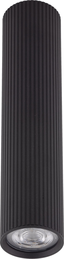Takspot TUNE L 1xGU10/10W/230V 24 cm svart