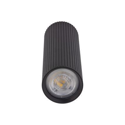 Takspot TUNE L 1xGU10/10W/230V 24 cm svart