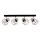 Takspotlight PHIPHI 4xE27/60W/230V ek - FSC-certifierad