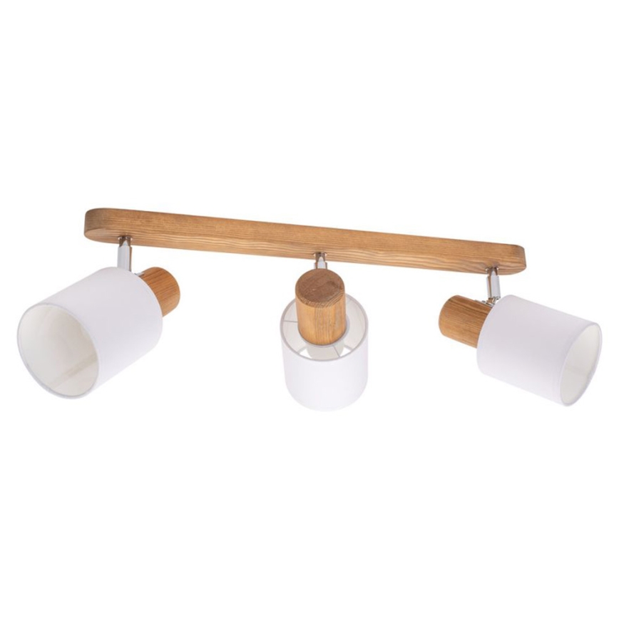 Takspotlight TRENDY 3xE27/15W/230V tall - FSC-certifierad
