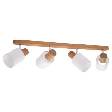 Takspotlight TRENDY 4xE27/15W/230V tall - FSC-certifierad