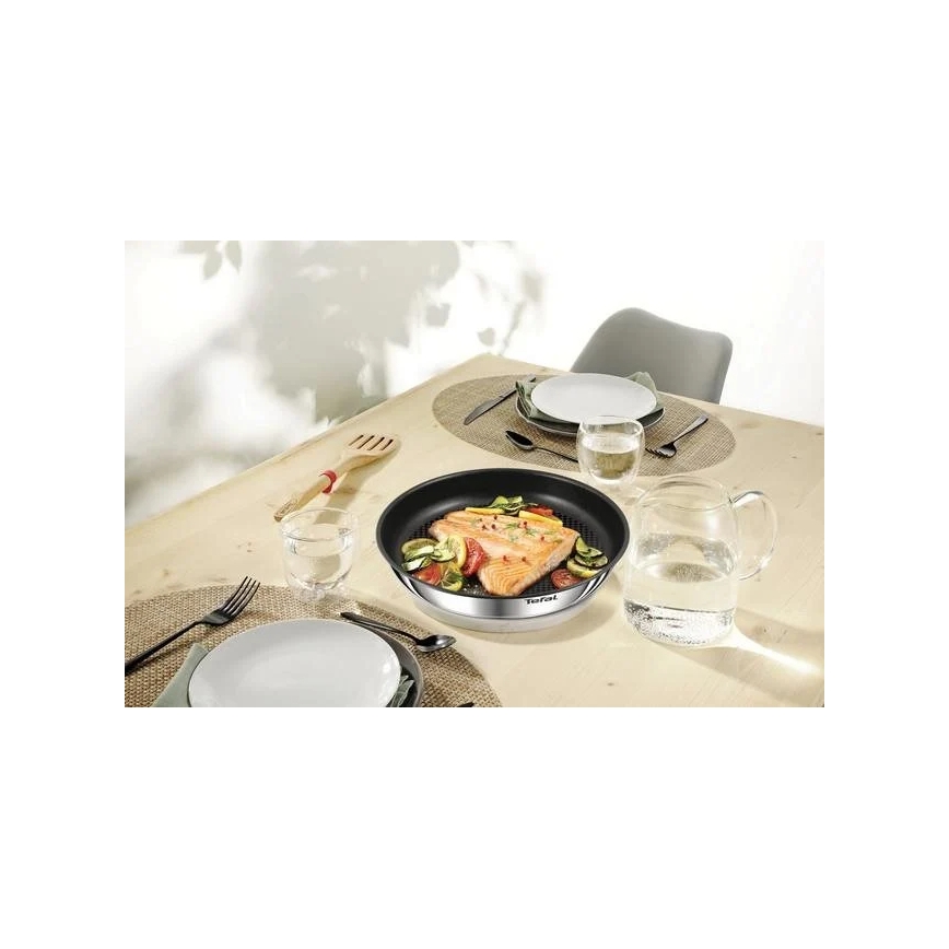 Tefal - Set med 10 delar INGENIO EMOTION rostfritt stål