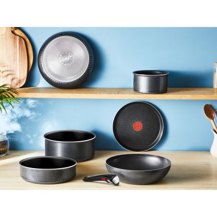 Tefal - 5-delars kastrullset INGENIO SO LIGHT